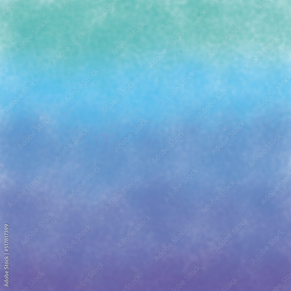 Soft pastel colorful gradient background. Blue and turquoise.