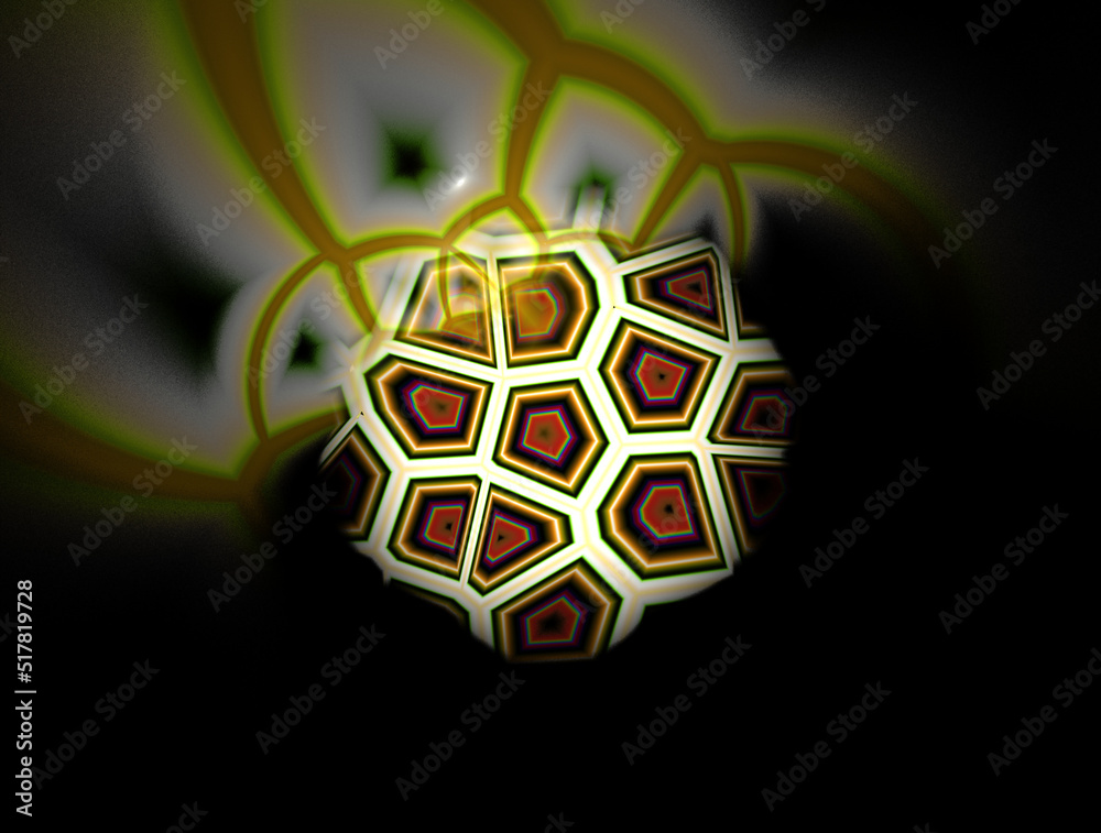 Obraz premium Imaginatory fractal abstract background Image