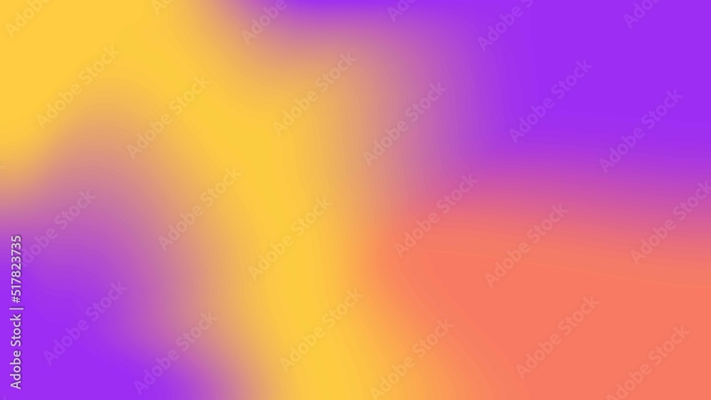 Purple yellow gradient background. Abstract texture. Vector illustration.