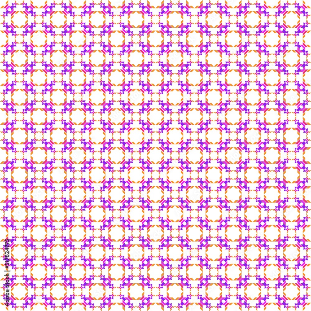 The Colorful Zigzag in fabric seamless pattern The Colorful Zigzag in fabric seamless pattern