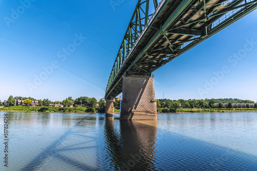 Old Bridge in Marietta, Ohio photo