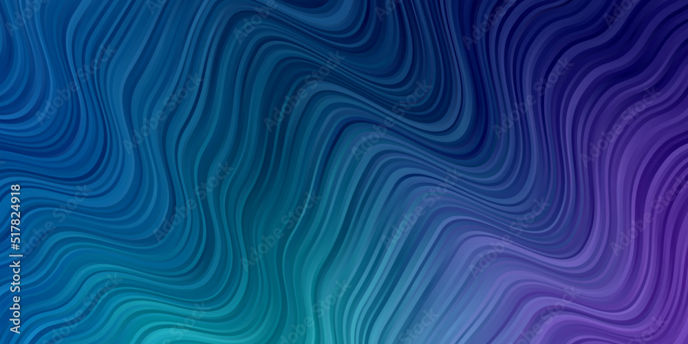 Light Pink, Blue vector backdrop with curves. Light Pink, Blue vector backdrop with curves.