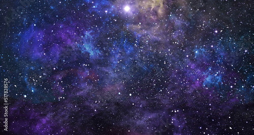Fototapeta Naklejka Na Ścianę i Meble -  Stars and deep space in the sky. Galactic and nebula view. Elements of this iamge furnished by NASA