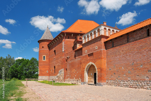 Tykocin - small town in Podlaskie Voivodeship, Poland. Royal castle. photo