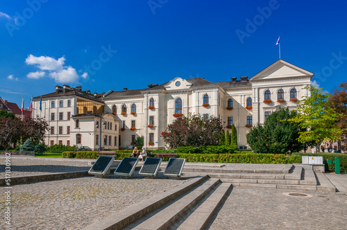 Town Hall, former Jesuit college. Bydgoszcz, Kuyavian-Pomeranian Voivodeship, Poland.