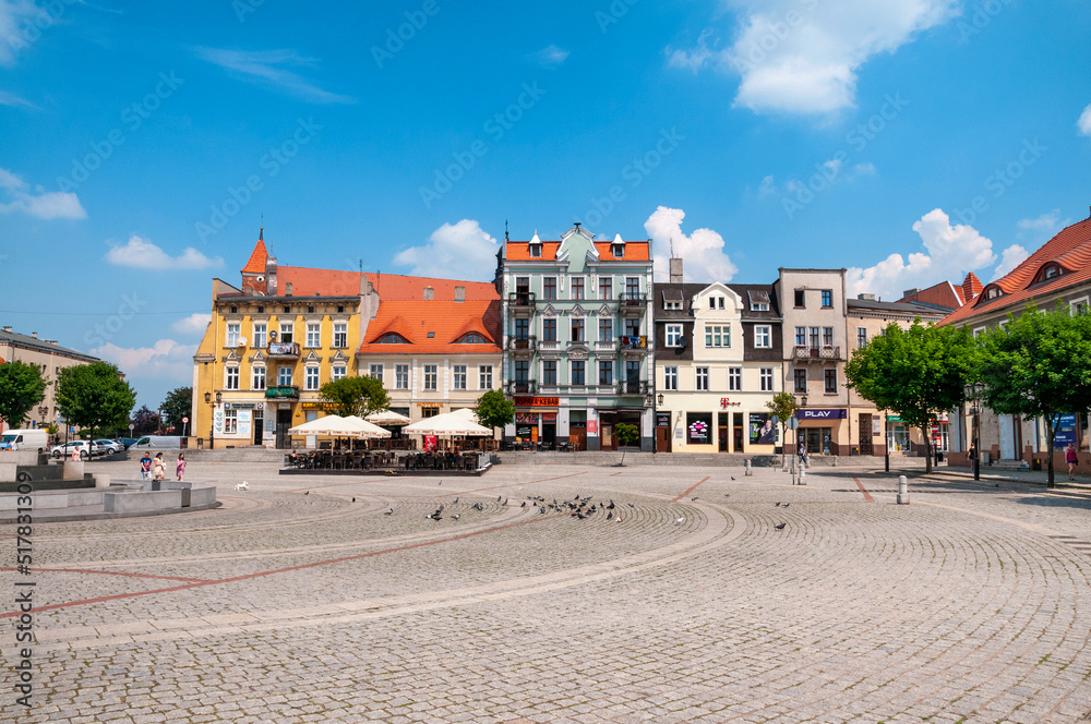 Market square in Gniezno