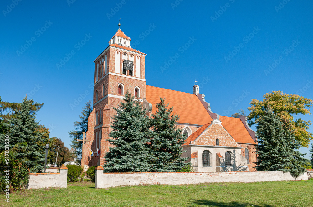 Church of St. Jadwiga in Nieszawa, Kuyavian-Pomeranian Voivodeship, Poland