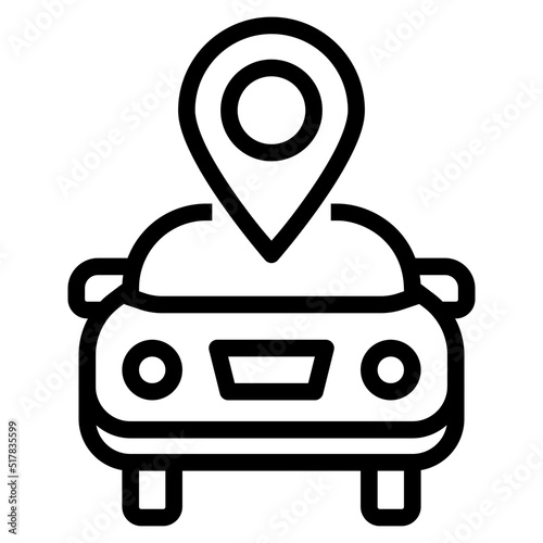Car Location Icon