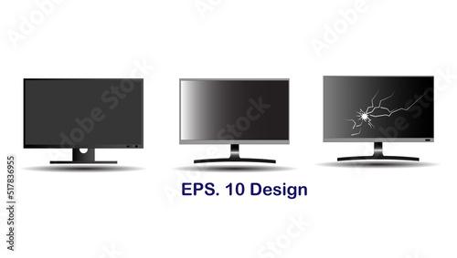 lcd tv monitor with screen