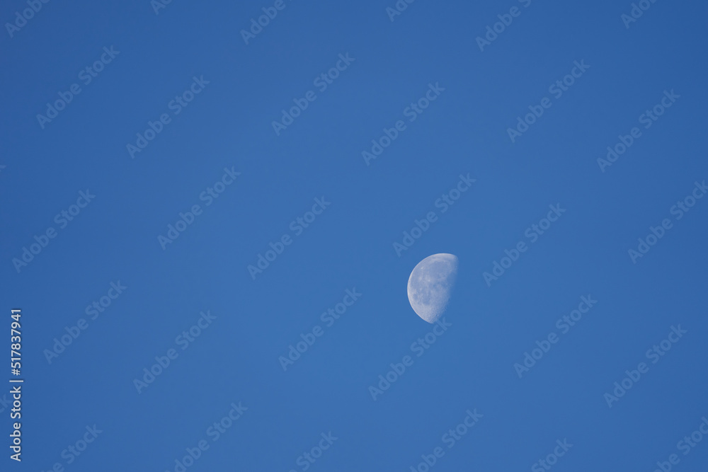 moon in the blue sky moon in the blue sky