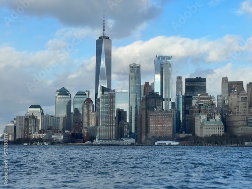 South Manhattan skyline in New York City