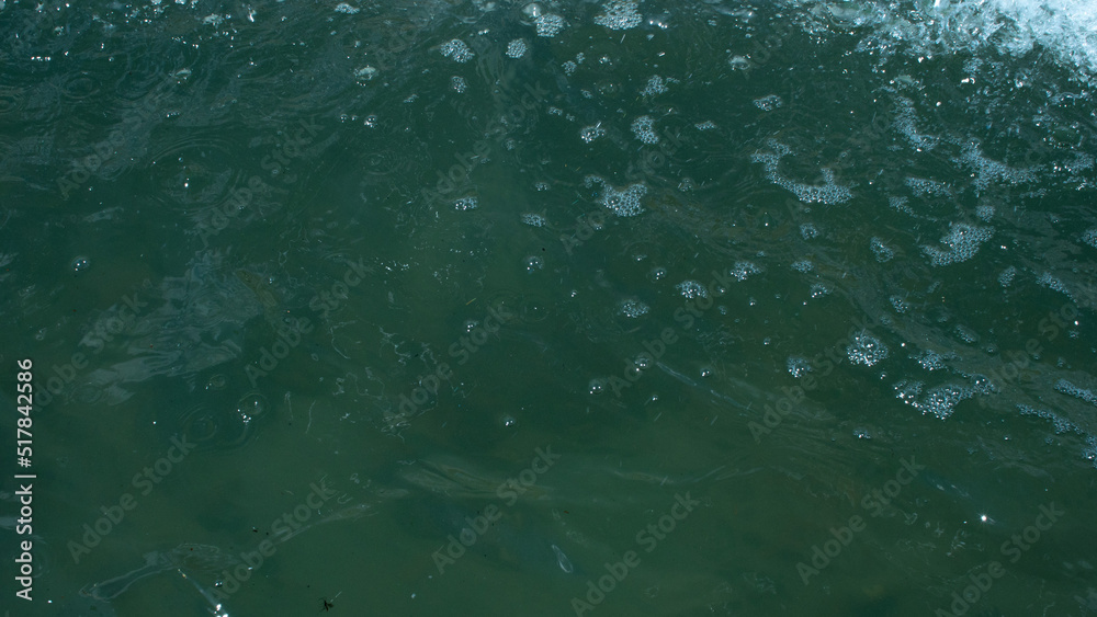 Blue water. Surface of blue water. Natural texture. Blue water. Surface of blue water. Natural texture.