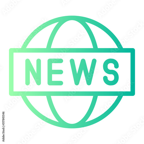 news gradient icon