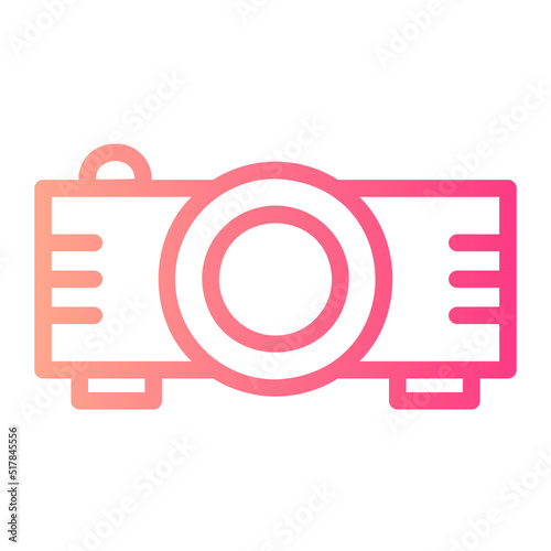 projector device gradient icon