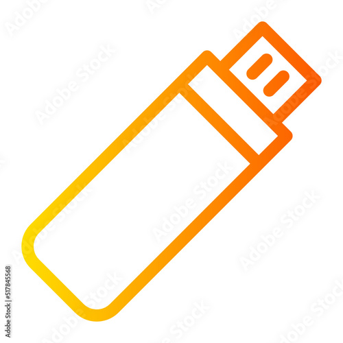usb gradient icon