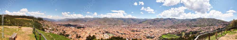 Südamerika, Panorama, Cusco.