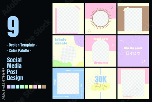 Social Media Post Design Template