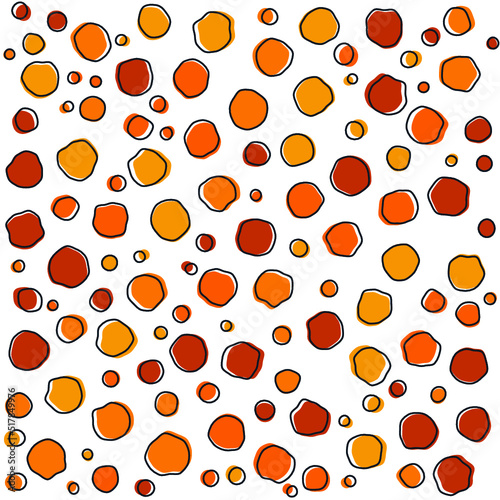 seamless pattern with Organic shape