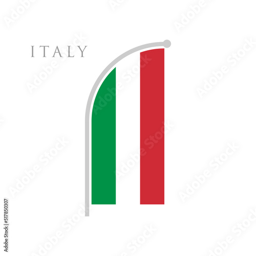 italy flag flat design vector illustration Free Download italy flag flat design vector illustration - GFXLoad