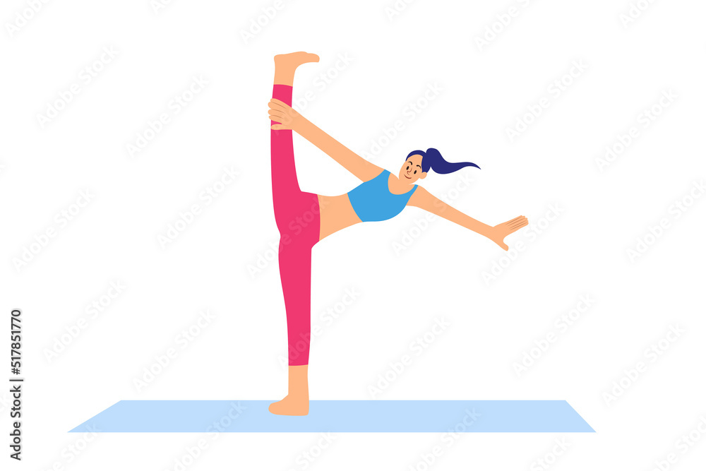 Practicing yoga daily helps the body maintain good flexibility. Practicing yoga daily helps the body maintain good flexibility.
