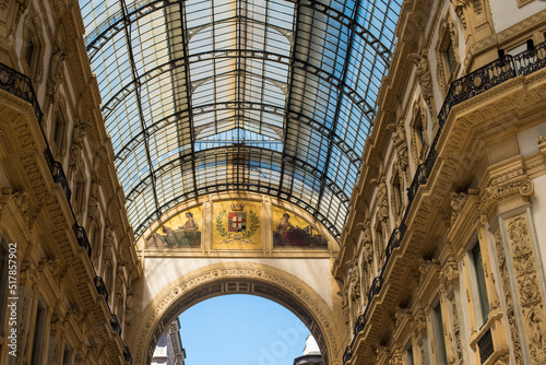 Galleria Vittorio Emanuelle in Milan  Italy 