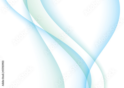抽象的な背景 青の曲線
