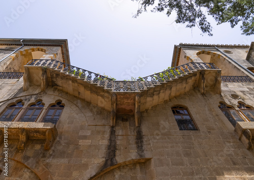 Druze leader Walid Jumblatt Palace, Mount Lebanon Governorate, Moukhtara, Lebanon photo