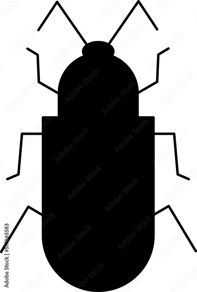 Flat Insect bug vector set. Vector Set of black outline bugs. Vector black and white icons of different insects Flat Insect bug vector set. Vector Set of black outline bugs. Vector black and white icons of different insects