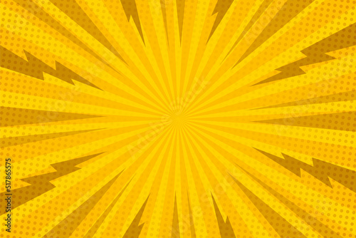 Colorful flat comic style background