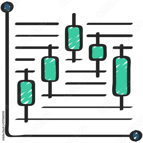 Box Plot Graph Icon