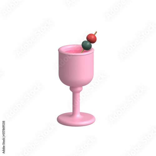 cherry cocktail drink 