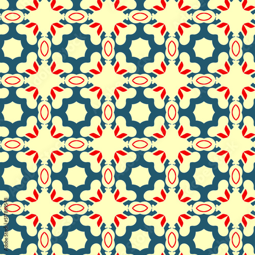 Geometric abstract seamless oriental pattern. Textile print. Vector illustration