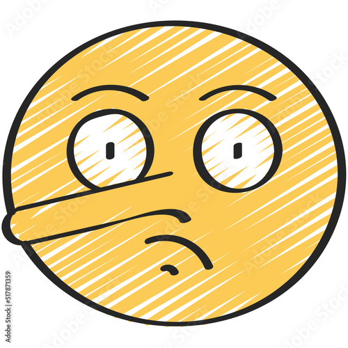 Lying Icon