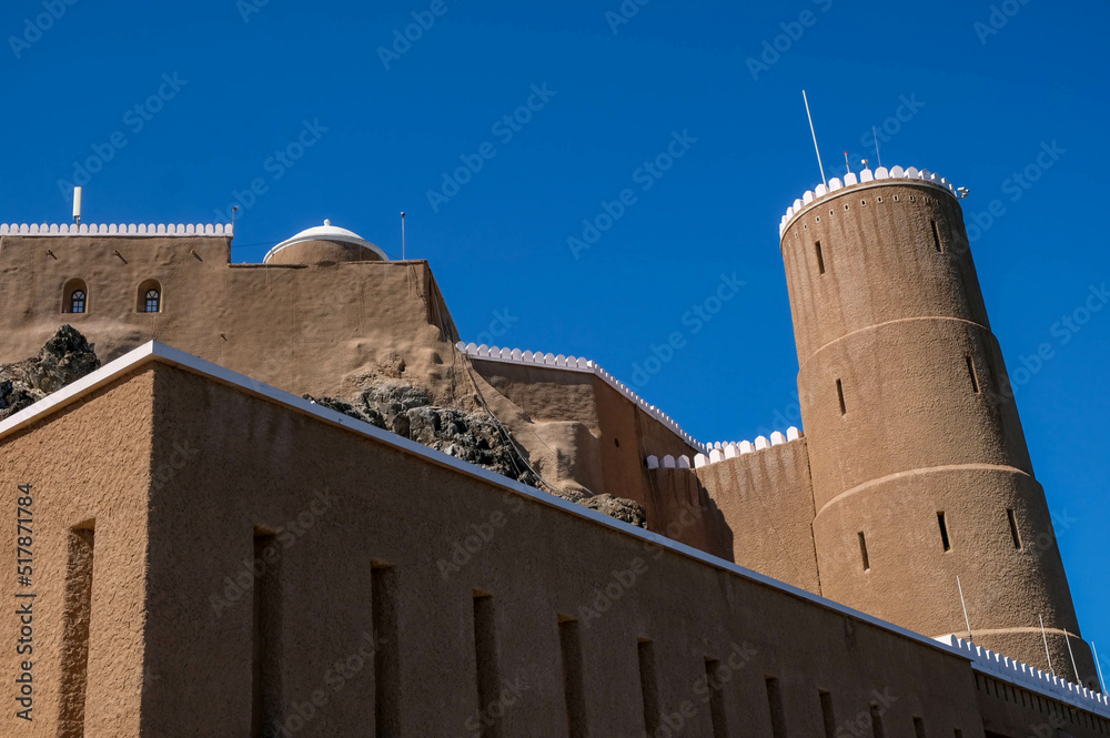 ancient castle in muscat oman