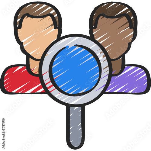 Competitor Research Icon