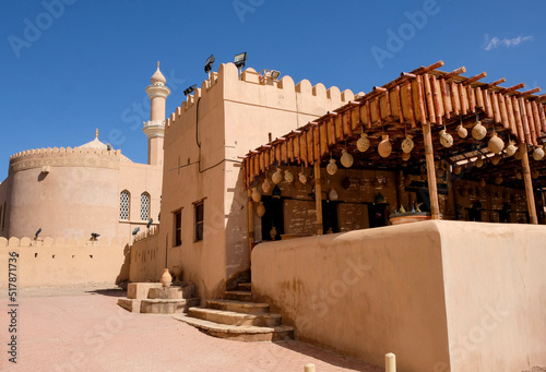 ancient castle in nizwa oman