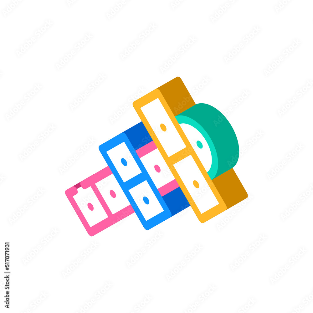 street games isometric icon vector. street games sign. isolated symbol illustration street games isometric icon vector. street games sign. isolated symbol illustration