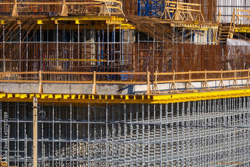 Fotografie Exterior of building under construction