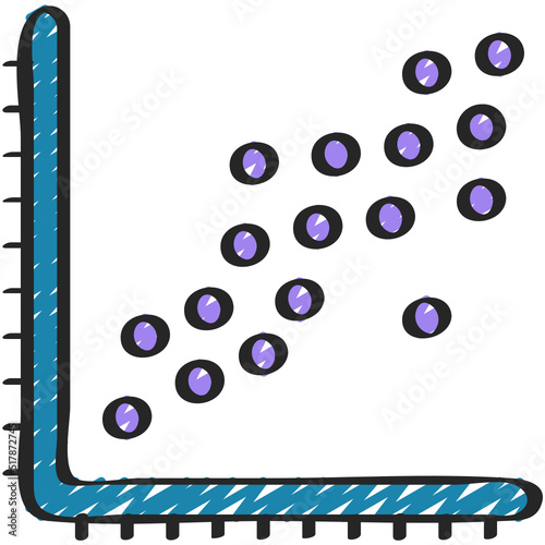Scatter Plot Icon