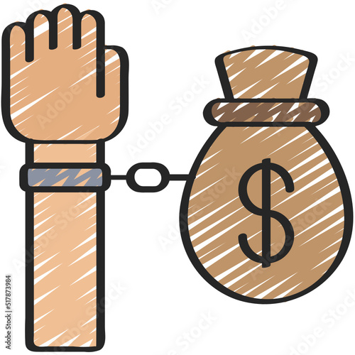 Tied To Loan Icon
