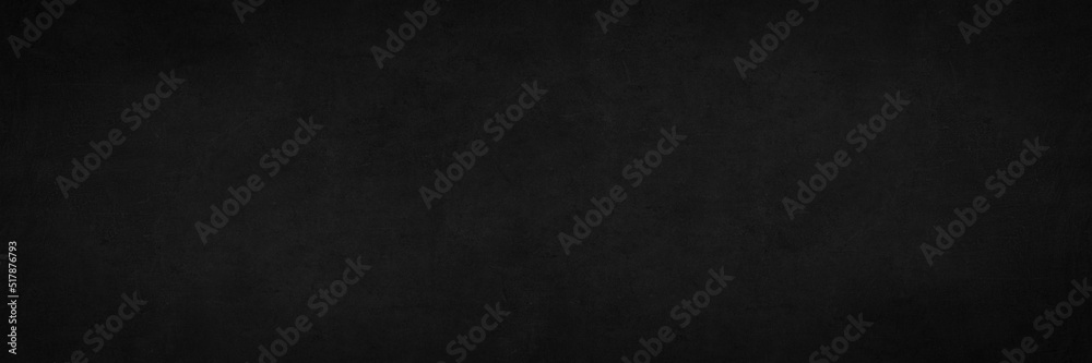 Black anthracite stone cement concrete texture background panorama banner long