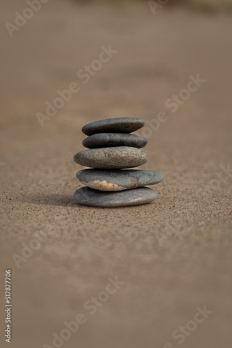 Photography stacked stones