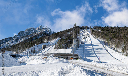 Skigebiet (Sprungschanze) Planica Slowenien