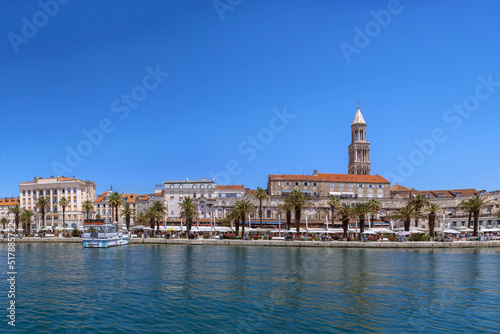 Wallpaper Mural Embankment of the Adriatic Sea in Split, Croatia Torontodigital.ca