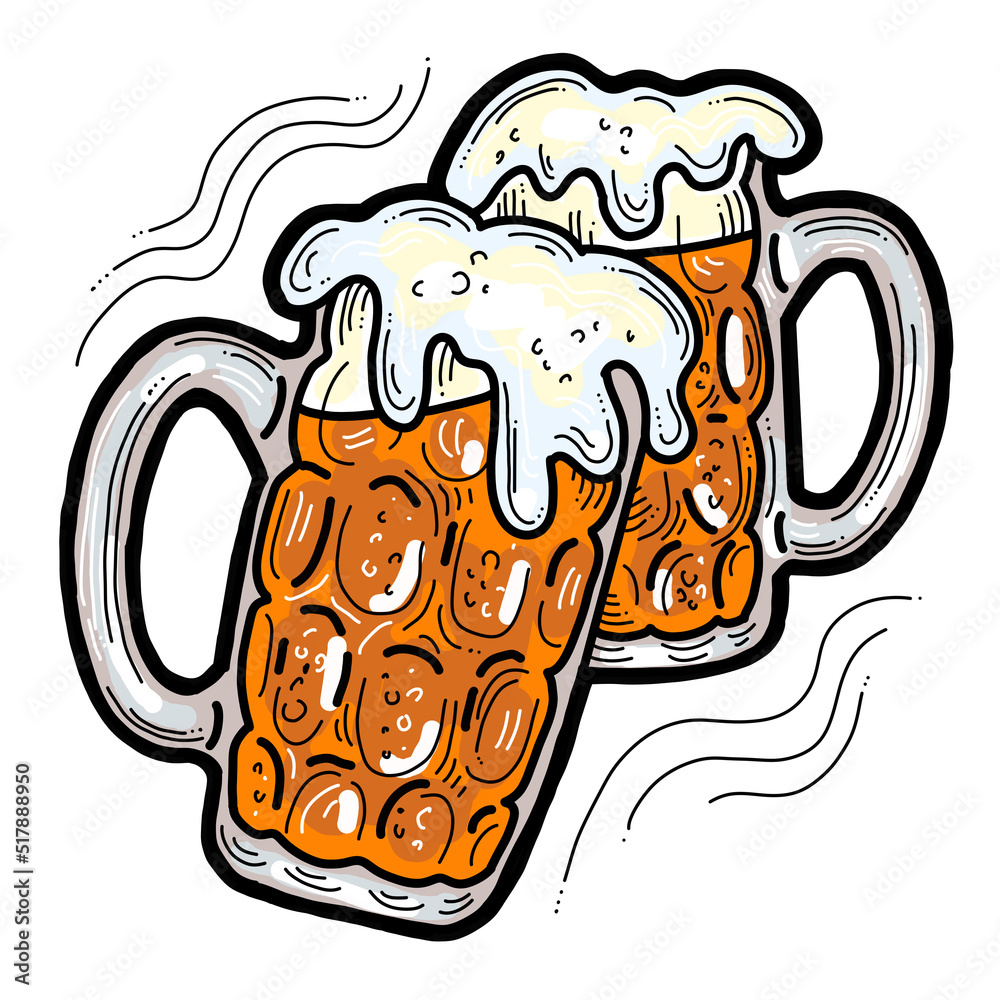 Premium AI Image  A full glass of beer with a foamy foam on it
