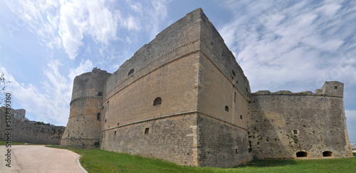 Defensive walls of the Italian city of Otranto