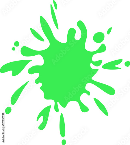 Beautiful colour paint splashes. Set of paint splashes. Vector illustration. Colorful splashes of paint collection,  Paint Splatter that is Hand Drawn 