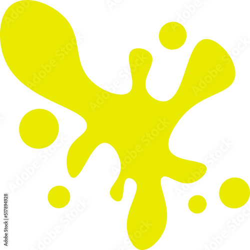 Beautiful colour paint splashes. Set of paint splashes. Vector illustration. Colorful splashes of paint collection, Paint Splatter that is Hand Drawn 