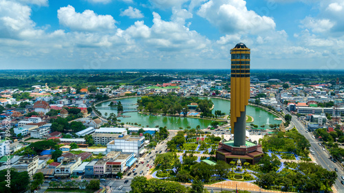 Roi et tower in Roi et province, Thailand. photo