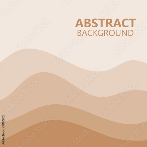 Ocean Water Waves Background Vector Design, Logo Illustration Wallpaper Poster, Banner, flayer